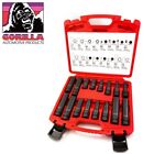 16pc New Gorilla Tuner Spline Hex Lug Nut / Lock Master Key Removal Socket Kit