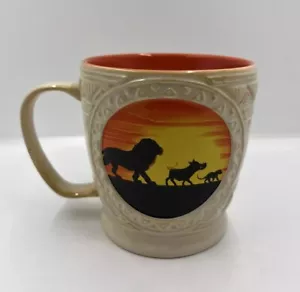 Disney Lion King Mug 3D Simba Pumbaa Timon Sun Silhouette Cup Coffee Tea - Picture 1 of 8