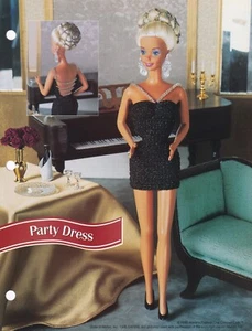 Fashion Doll Crochet Pattern PARTY DRESS Annie's Club - Picture 1 of 1