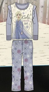 Disney Frozen Girs' Elsa Pajama Set 2 Piece - Picture 1 of 1
