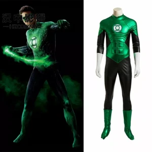 NEU HZYM Green Lantern Cosplay Kostüm Ganzanzug Halloween Maßanfertigung - Bild 1 von 25