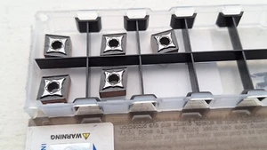5 Iscar carbide inserts CNMG 090404-M3M IC6025 ( CNMG090404 CNMG331 stainless ) - Picture 1 of 2