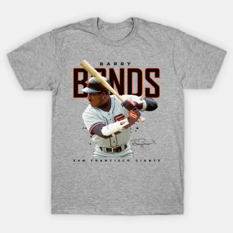 New Barry Bonds Gift For Fan Sport Grey All Size Men T-Shirt Cover