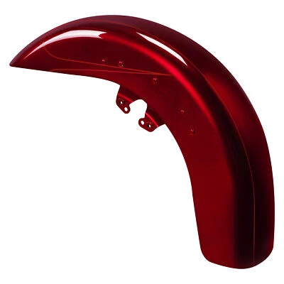 Front Fender For Harley Street Road Glide FLTR FLHX 2014-25 Velocity Red Sunglo - Image 1 of 4