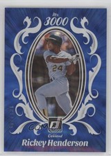 2023 Panini Donruss Mr 3000 Blue /249 Rickey Henderson #M3K-6 HOF
