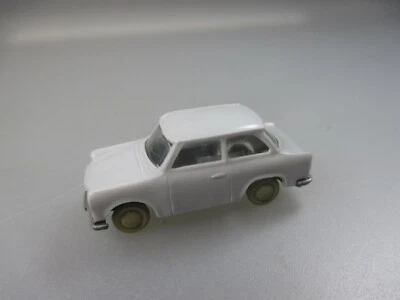 Haufe , DDR Modello,Trabant 601,Prima Versione, Hellgrau, Telaio Argento (PKW7) - Immagine 1 di 3