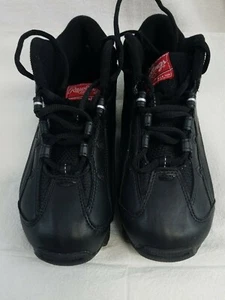 Rawlings #5580BY Marauder Mid Boys Youth Football Cleats Black 1.5Y - Picture 1 of 6