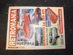 T.0 Retromania N°57 CX Prestige / 205 GTI / Sunbeam Imp / Skoda - Picture 1 of 1