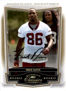 2008 Donruss Classics Significant Signatures Gold Fred Davis/125 AUTO - NM-MT - Picture 1 of 1