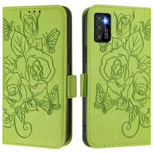 For Cubot P50, Fashion Flowers Pattern Flip Leather Wallet Stand Soft Case Cover - Picture 1 of 26