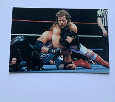 1999 WWF WRESTLEMANIA LIVE! PHOTO CARD (4X6) #18 HEARTBREAK KID SHAWN MICHAELS - Image 1 of 2