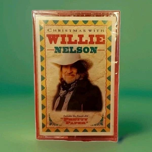 Willie Nelson Cassette Smash Hit "Pretty Paper" Original Plastic Wrap NEW - Picture 1 of 4