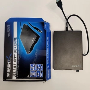 Sabrent External USB 2.0 1.44 MB Floppy Disk Drive (FL-UDRV) TESTED Plug & Play - Afbeelding 1 van 10