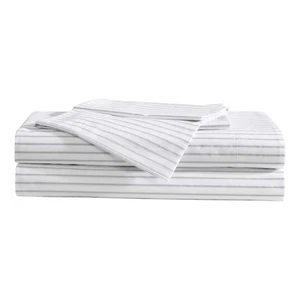 - Sheet Set, Luxurious Cotton Percale Bedding with Matching Pillowcase, Crisp... - Bild 1 von 6