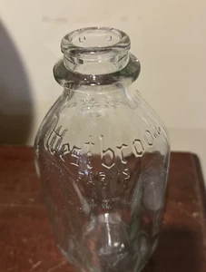 Vintage Westbrook Farms Quart Milk Bottle Embossed - Picture 1 of 8