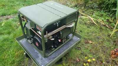 Stromaggregat BW Bundeswehr Eisemann/Bosch 1,2 kW – 230V Stromerzeuger - TOP! - Bild 1 von 4