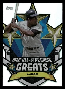2025 Topps All Star Logo - Hank Aaron All-Star Game Greats #ASGG-47 - Picture 1 of 2