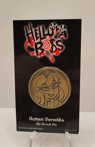 Helluva Boss Human Verosika Mayday Die Struck Pin Vivziepop Haifischroboter - Bild 1 von 24