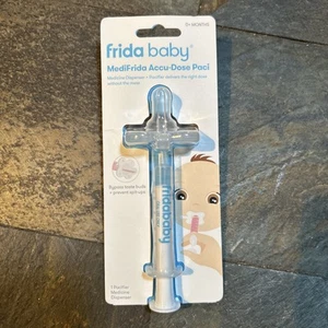 FRIDA BABY Medi Frida Accu-Dose Schnuller Baby Medizin Spender 0+ Monate - Bild 1 von 6