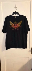 VAN HALEN Crown Logo (XL) T-Shirt ALEX EDDIE DAVID LEE ROTH MICHAEL ANTHONY - Picture 1 of 3