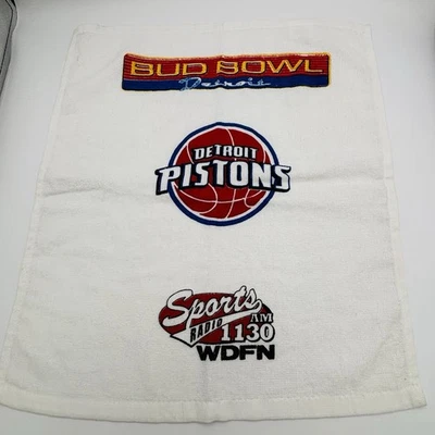Toalla de rally Detroit Pistons NBA Bud Bowl Detroit de colección Foto 1 de 4