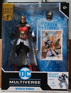 McFarlane Toys "Wonder Woman" - Flashpoint! Gold Label- BAF Cyborg! - Picture 1 of 6