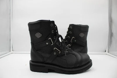 Harley Davidson Men's Stealth Carbon laceup Black Boots D93788 SZ 12 - Image 1 of 4