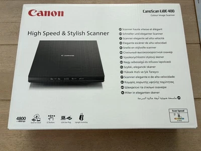 Canon CanoScan LiDE 400 A4 Flatbed scanner documenti - nero nuovo mai aperto - Immagine 1 di 2