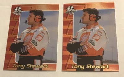 Lot of 8- 2001 Press Pass Stealth Tony Stewart Holofoil Racing Cards - Image 1 of 4