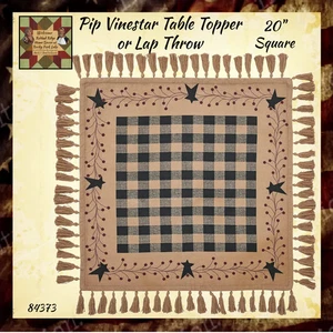 Pip Vinestar Tischauflage oder kleiner Überwurf 20x20 - Bild 1 von 4