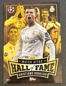 Topps Match Attax Champions League 24/25 Hall of Fame Cristiano Ronaldo HOF2 - Bild 1 von 2