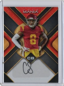 CHRIS STEELE NCAA USC 2022 Wild Card Auto Mania RC Auto #AM-TH59 Card - Picture 1 of 2