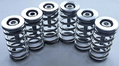 DUCATI 6 SPEED DRY CLUTCH SPRING ALLOY COLLAR CAP KIT SILVER HDESA USA - Image 1 of 2