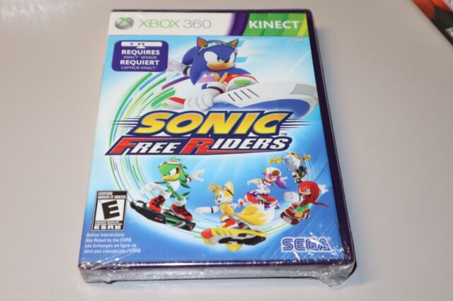 Lot (3) Microsoft Xbox 360 Kinect Games Sonic Free Riders Spongebob Surf &  Skate 752919553398