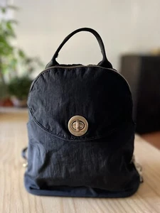 Bagallini black nylon backpack - Picture 1 of 10
