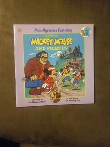Vintage 1989 "Haunted Hotel" Mini Mystery Series Disney Mickey Mouse & Friends - Picture 1 of 2