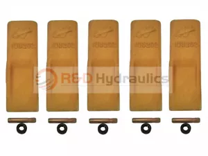 Dientes de cubo cincelado estándar | Estilo GATO | Con alfileres y retenedores | 1U3202 | 5 piezas - Imagen 1 de 4