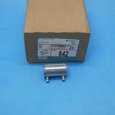 Conjunto de parafuso Topaz 642 zinco fundido tipo parafuso 3/4" acoplamento rígido/EMT quantidade 25 - Imagem 1 de 2