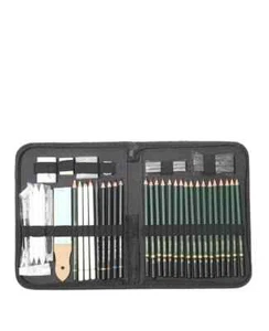 Zeichnen Set Skizzierstifte Bleistifte Kohlestifte Malen Zeichenstift 42 tlg Set - Bild 1 von 2