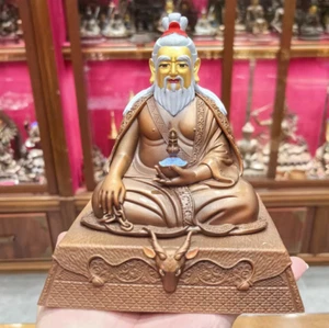 15CM Tibet Tangtong Gyalpo Buddha Copper Statue - Picture 1 of 7