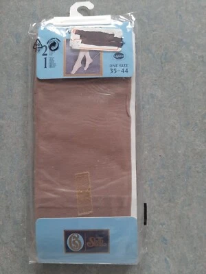 NEU in OVP  * 2 x Fein-Kniestrümpfe * 35-44 * braun * Sixth Sense* 29 den * 22 d - Bild 1 von 2