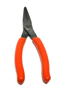 Nuevo alicates nariz con aguja de 5" de largo Snap-on™ 95ACFO con agarre de vinilo naranja - Imagen 1 de 4