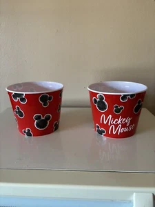 Disney Mickey Mouse KLEINES POPCORNSCHALEN-SET. NEU - Bild 1 von 4