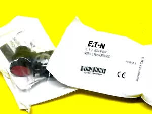 EATON E22PB2 RED PUSHBUTTON MOMENTARY NON-ILLUMINATED SERIES A2 (NEW) - Picture 1 of 7