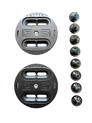 Nitro Snowboard Bindungen - Mini Disc Kit - mit oder WO Schrauben/Unterlegscheiben