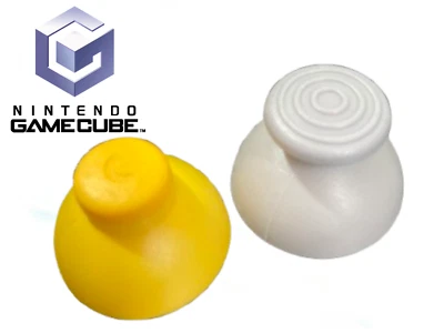 2 Piece Set Nintendo Game Cube Replacement Analog Thumb Sticks / Thumbstick - Image 1 of 3