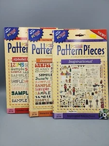 Cross Stitch Pieces PC Stitch Pattern Pieces X 3 Windows 95 and Up 3 CDs - Picture 1 of 20