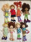 Lot of 8 Manhattan Toy Groovy Girls Plush Dolls