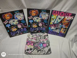 3 Monster High School Folders 1 Monster High Purse - Bild 1 von 11