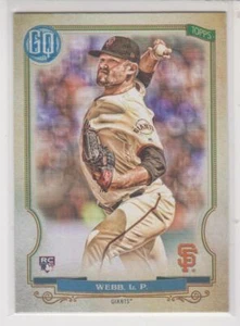 2020 Topps Gypsy Queen #108 Logan Webb San Francisco Giants Rookie RC - Picture 1 of 2
